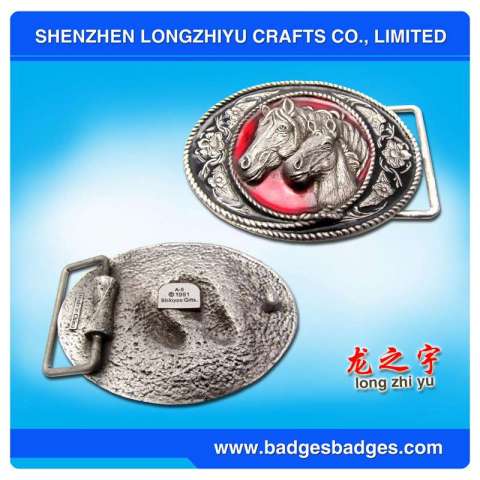 Custom High Quality Horse 3D Metal Belt Buckle