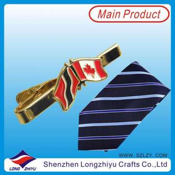 Popular Funny Tie Clip with Flag Design Men Tie Bar Tie Pin (lzy00003)