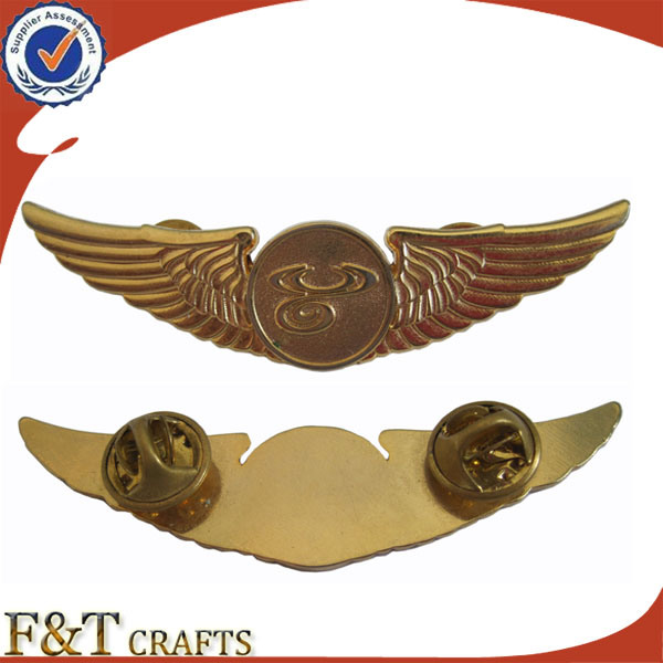 Lapel Pin Custom Pilot Wings Lapel Wholesale Butterfly Pins