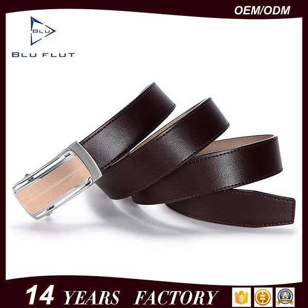 Factory Supply Handmade Fashion Men Metal Buckle Leather Waist Belt