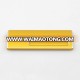 wholesale Brooch pin blank aluminum resuable name badge